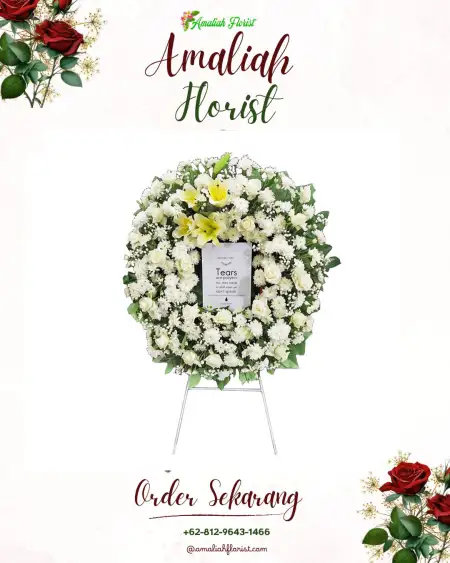 Krans Bunga Duka Bumi Arum